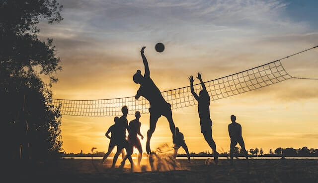 Lær dansk til sportsgren som volley